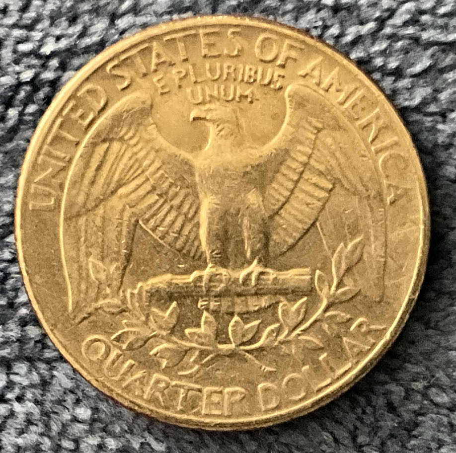 Quarter Washington 1983 D 3  coin collectible - Main Image 2