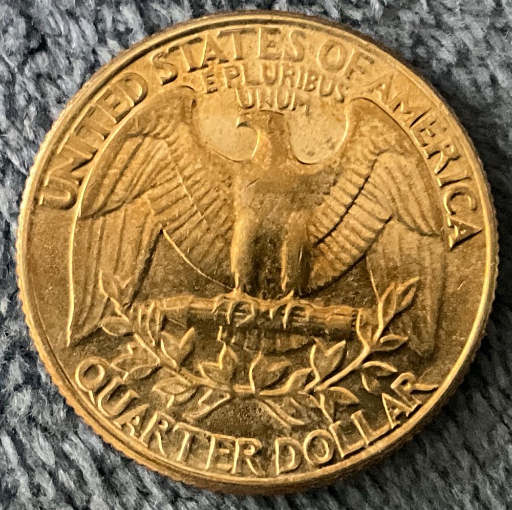 Quarter Washington 1983 D  coin collectible - Main Image 2