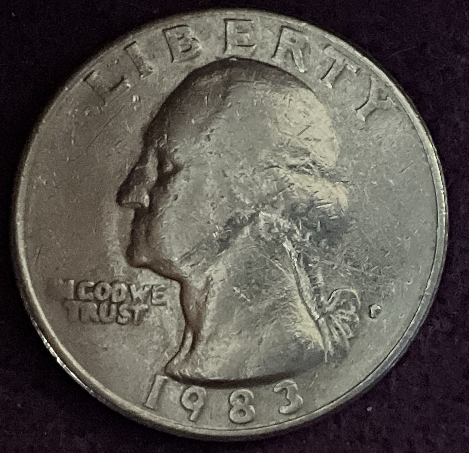 Quarter Washington 1983 P 3  coin collectible - Main Image 3