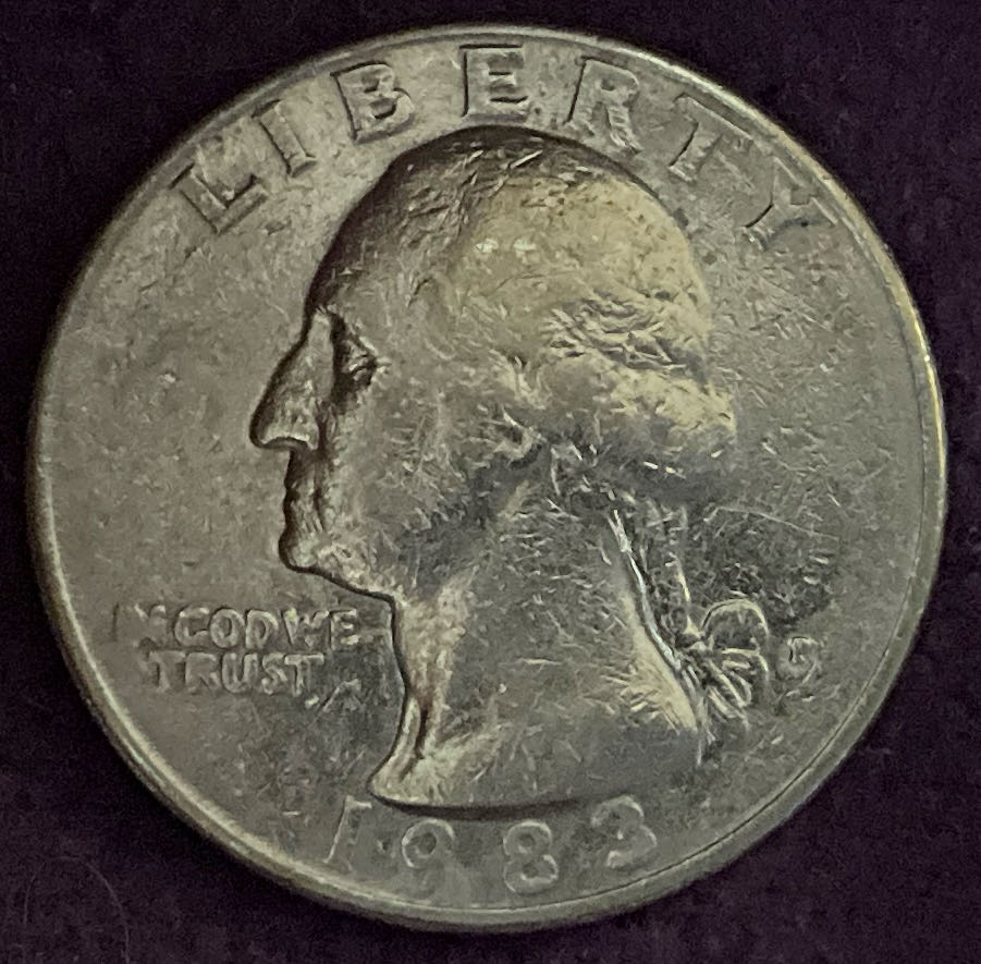 Quarter Washington 1983 P 4  coin collectible - Main Image 3