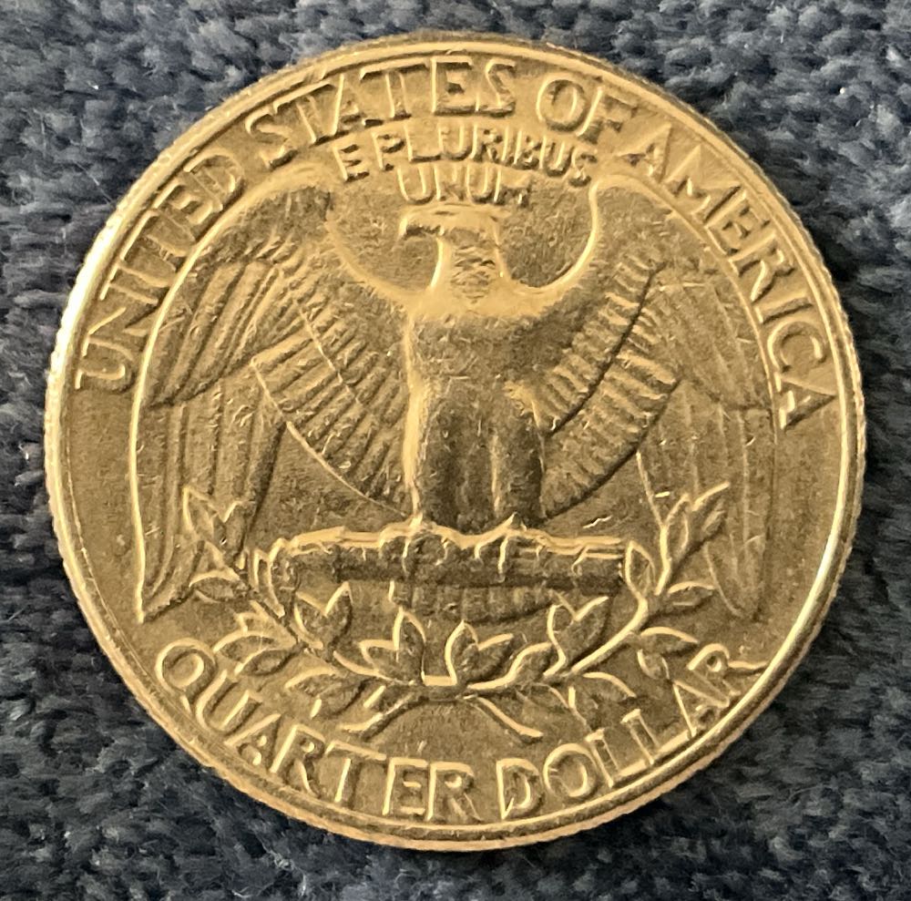 Quarter Washington 1985 D 6  coin collectible - Main Image 2