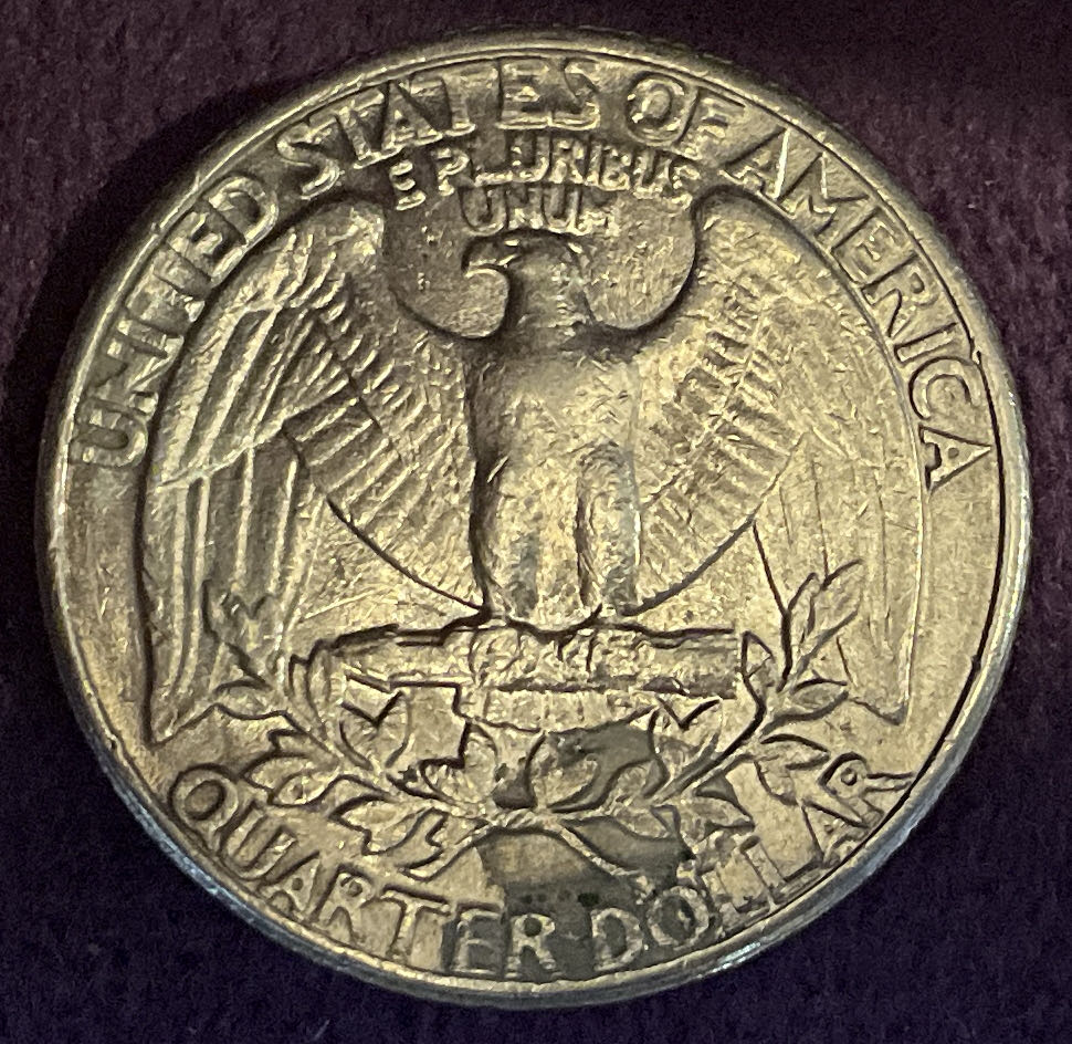Quarter Washington 1985 D 5  coin collectible - Main Image 4