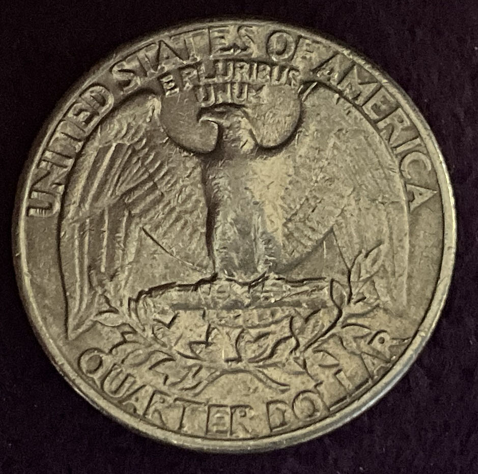 Quarter Washington 1985 P 4  coin collectible - Main Image 4