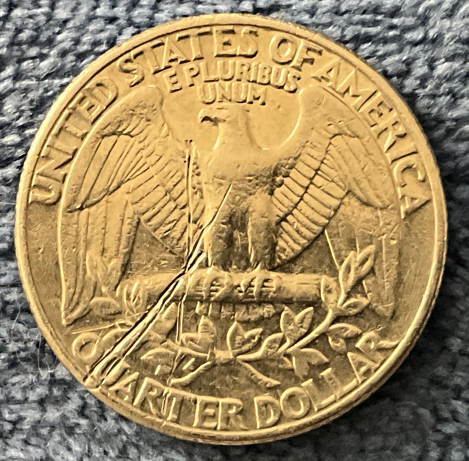 Quarter Washington 1986 D 1  coin collectible - Main Image 2