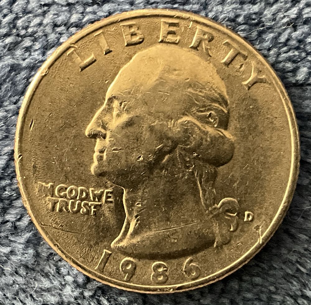 Quarter Washington 1980 D 2