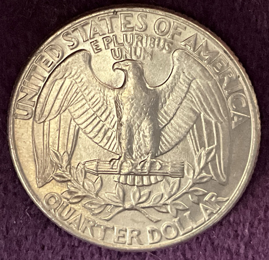 Quarter Washington 1987 D 1  coin collectible - Main Image 4