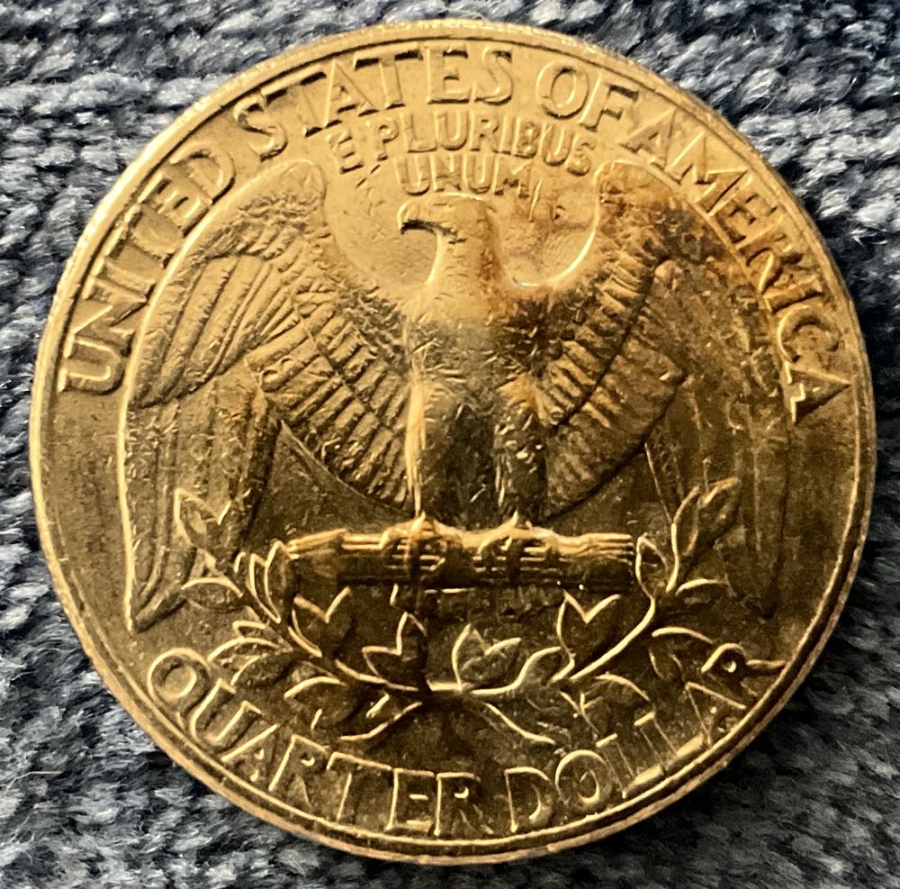Quarter Washington 1987 D 3  coin collectible - Main Image 2