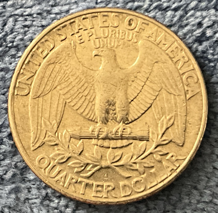 Quarter Washington 1987 D 7  coin collectible - Main Image 2