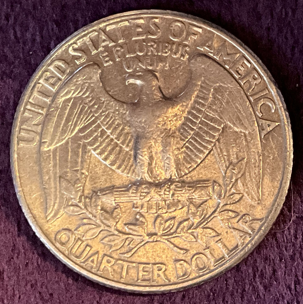 Quarter Washington 1987 D 7  coin collectible - Main Image 4