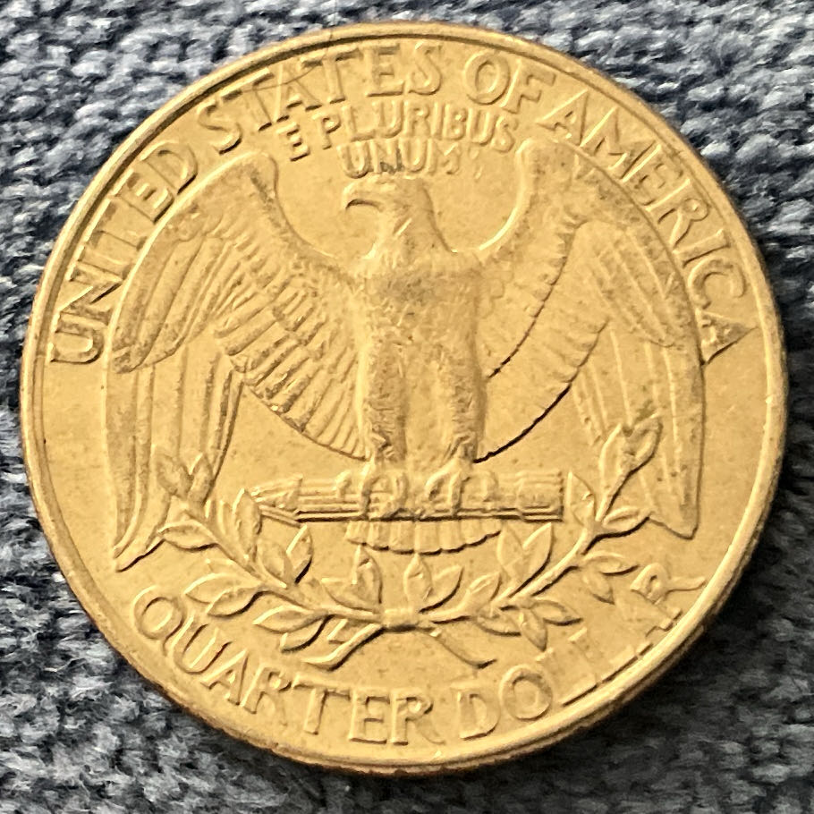Quarter Washington 1988 D 4  coin collectible - Main Image 2