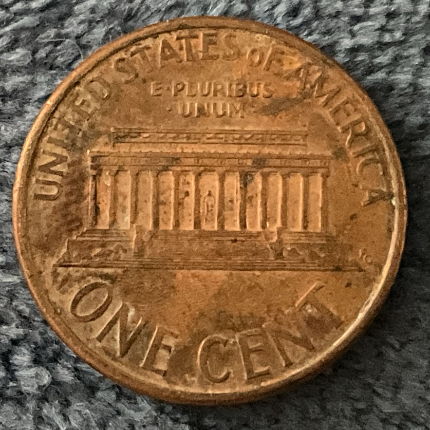 Penny 1996 Lincoln D  coin collectible - Main Image 2