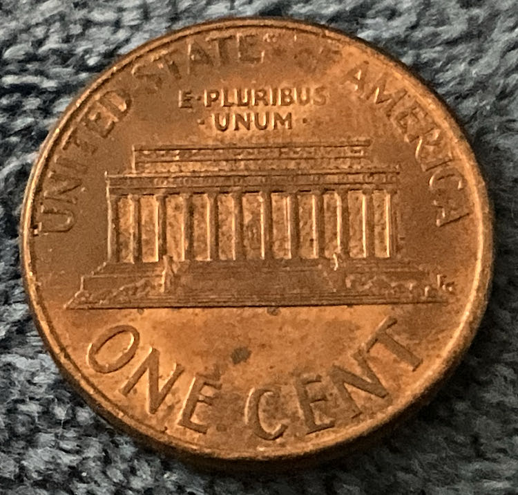 Penny 1996 Lincoln D  coin collectible - Main Image 2