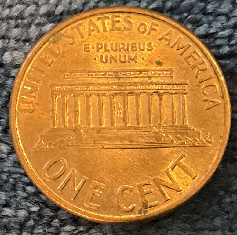 Penny 1996 Lincoln D  coin collectible - Main Image 2