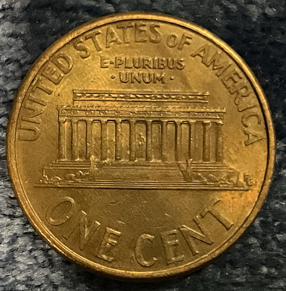 Penny 1996 Lincoln D  coin collectible - Main Image 2