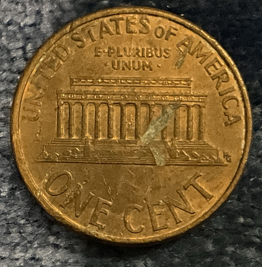 Penny 1996 Lincoln D  coin collectible - Main Image 2