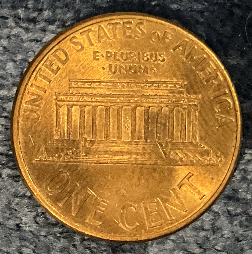 Penny 1996 Lincoln D  coin collectible - Main Image 2