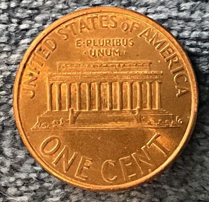 Penny 1996 Lincoln D  coin collectible - Main Image 2