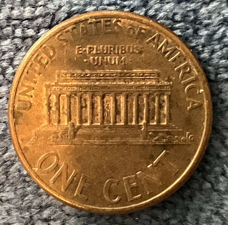 Penny 1996 Lincoln D  coin collectible - Main Image 2