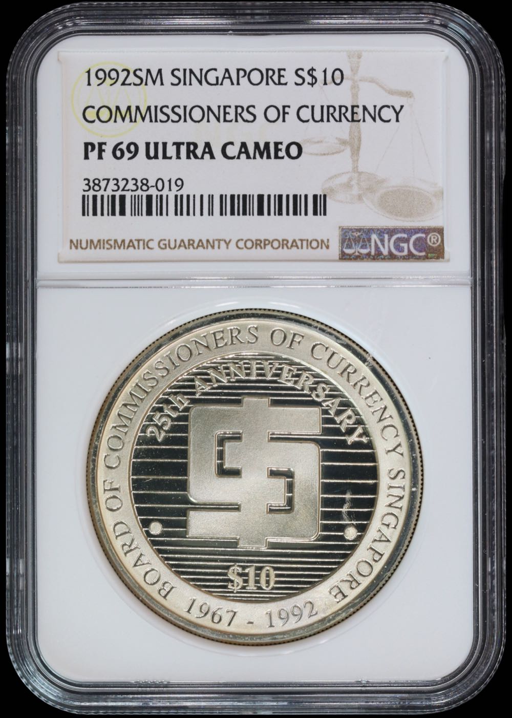 $10 1992 | BCCS  coin collectible - Main Image 3