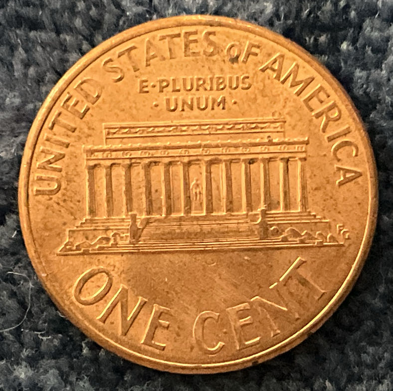 Penny 1998 Lincoln D  coin collectible - Main Image 2