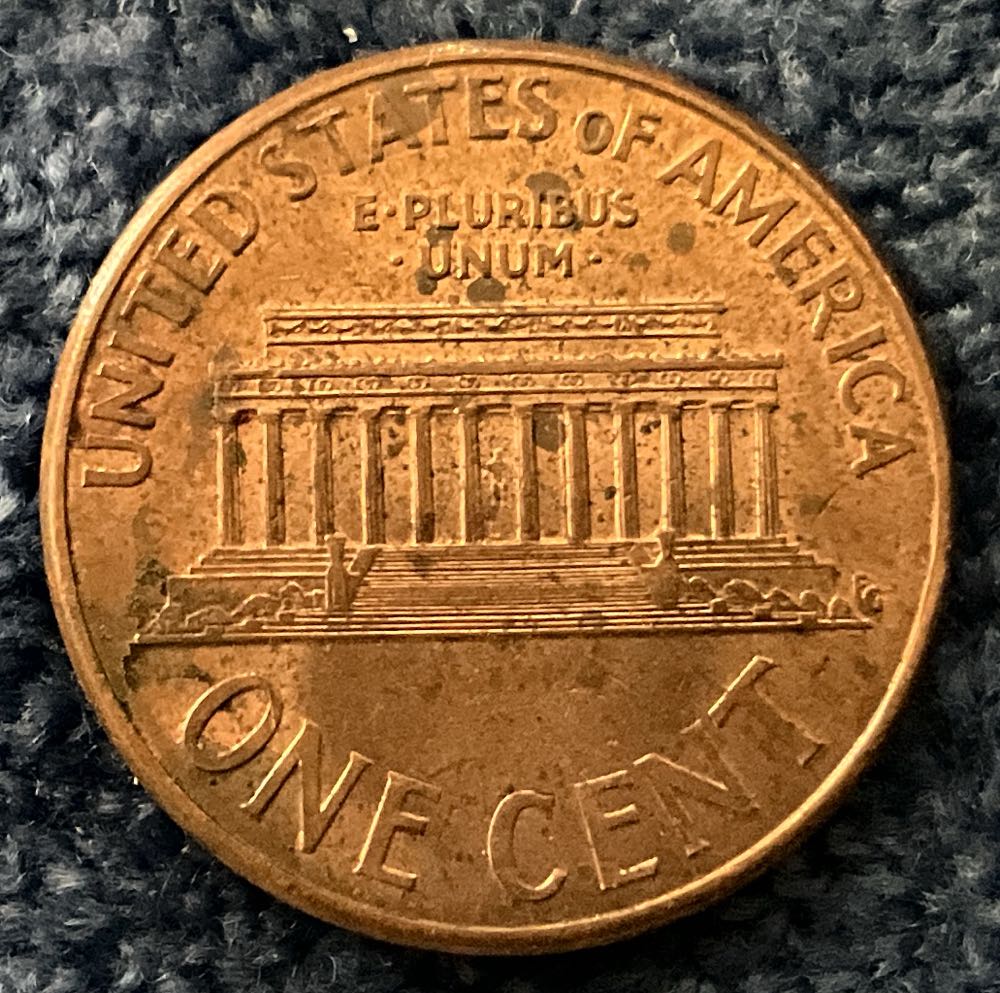 Penny 1998 Lincoln D  coin collectible - Main Image 2