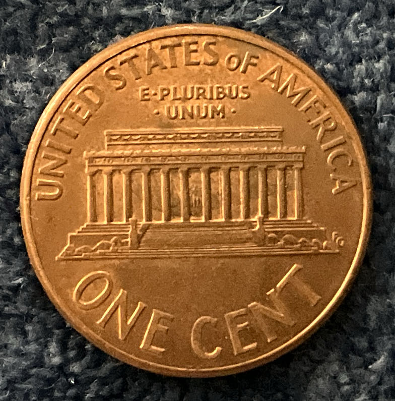 Penny 1998 Lincoln D  coin collectible - Main Image 2