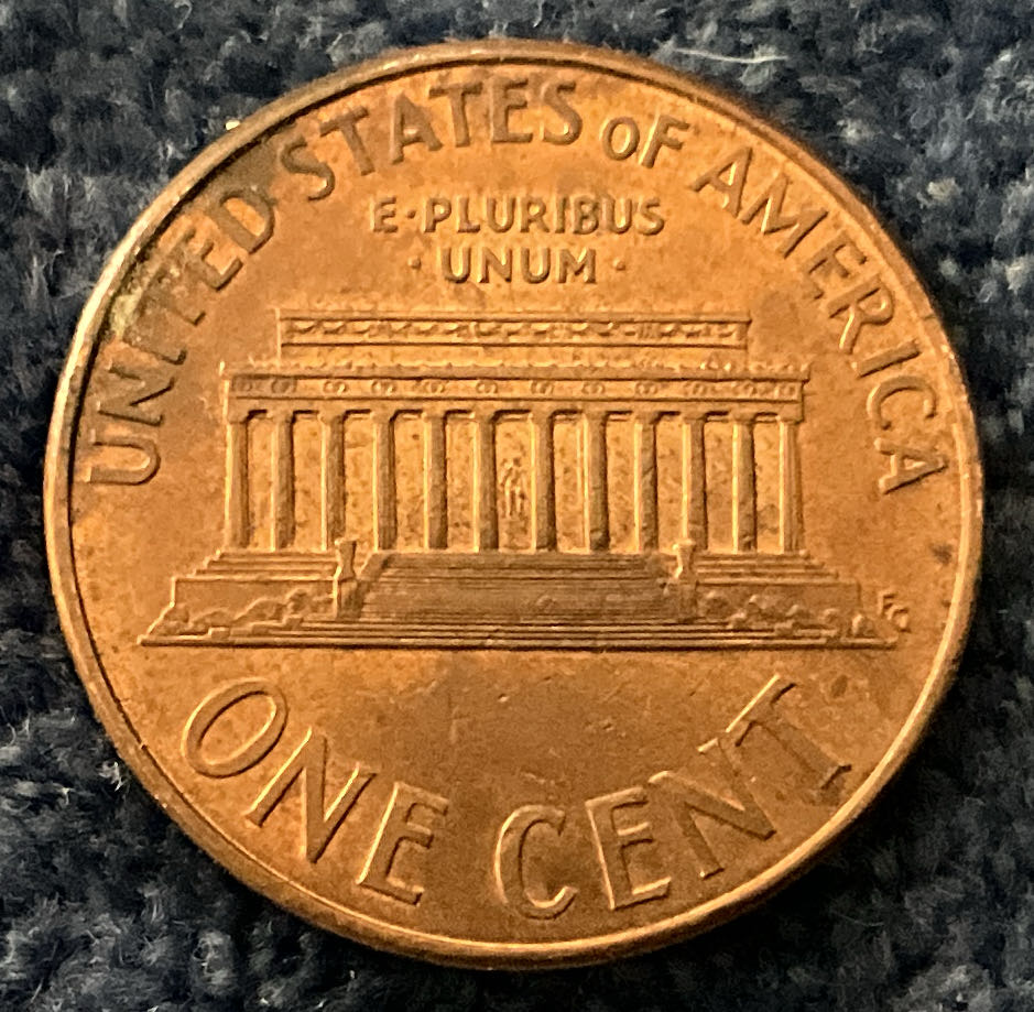 Penny 1998 Lincoln D  coin collectible - Main Image 2