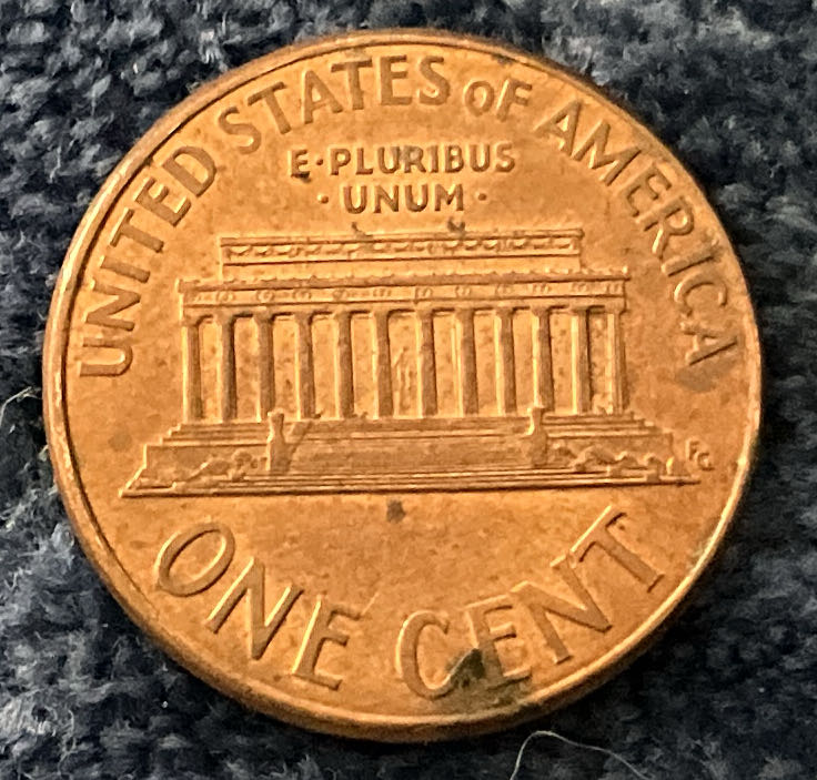 Penny 1998 Lincoln D  coin collectible - Main Image 2