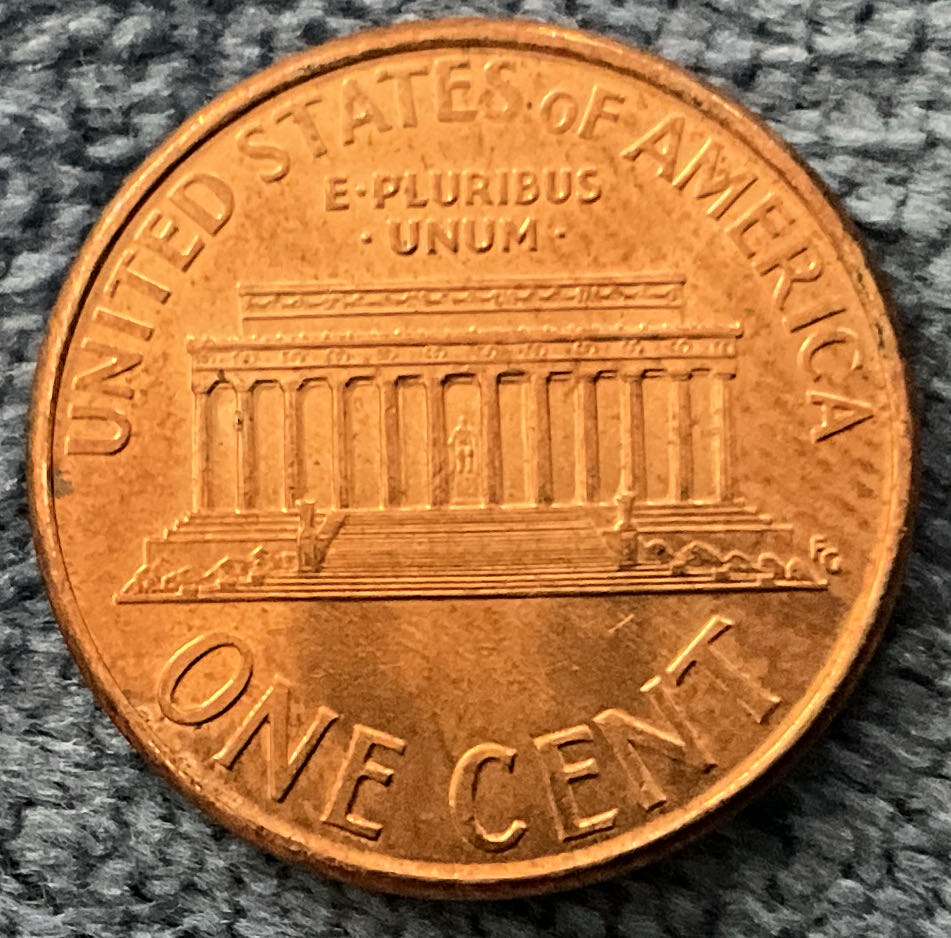 Penny 1995 Lincoln D  coin collectible - Main Image 2