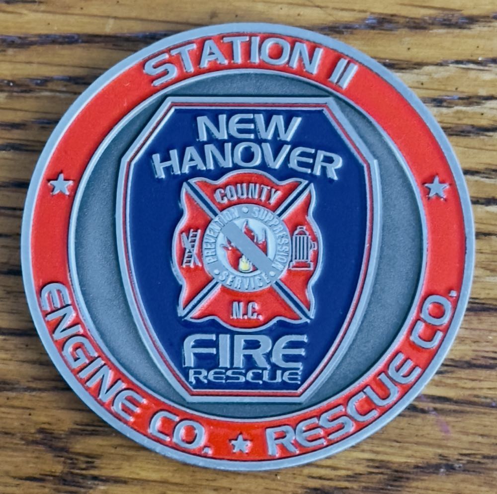 New Hanover, NC Station 11  coin collectible - Main Image 2