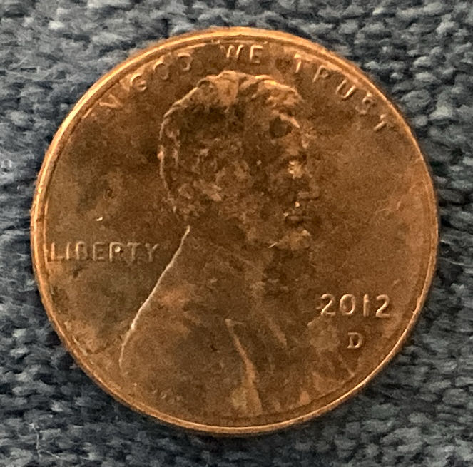 Penny 1972 Lincoln S