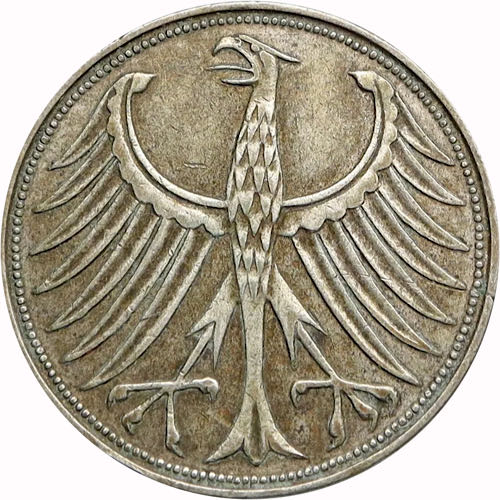 5Mk | 1951D  coin collectible - Main Image 2