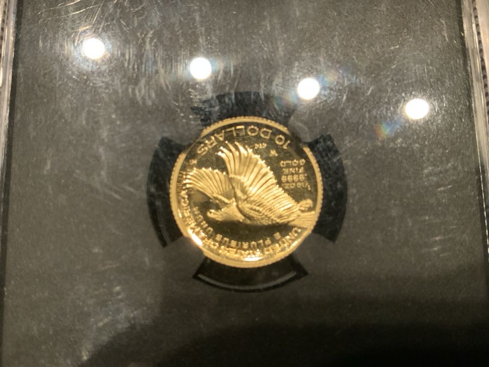 2018 W Eagle $10 High Relief PCGS PR 70 Deep Cameo  coin collectible - Main Image 4