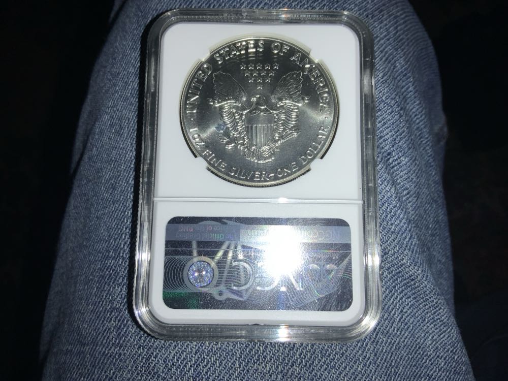 2017 American Eagle $1 PCGS MS70  coin collectible - Main Image 2