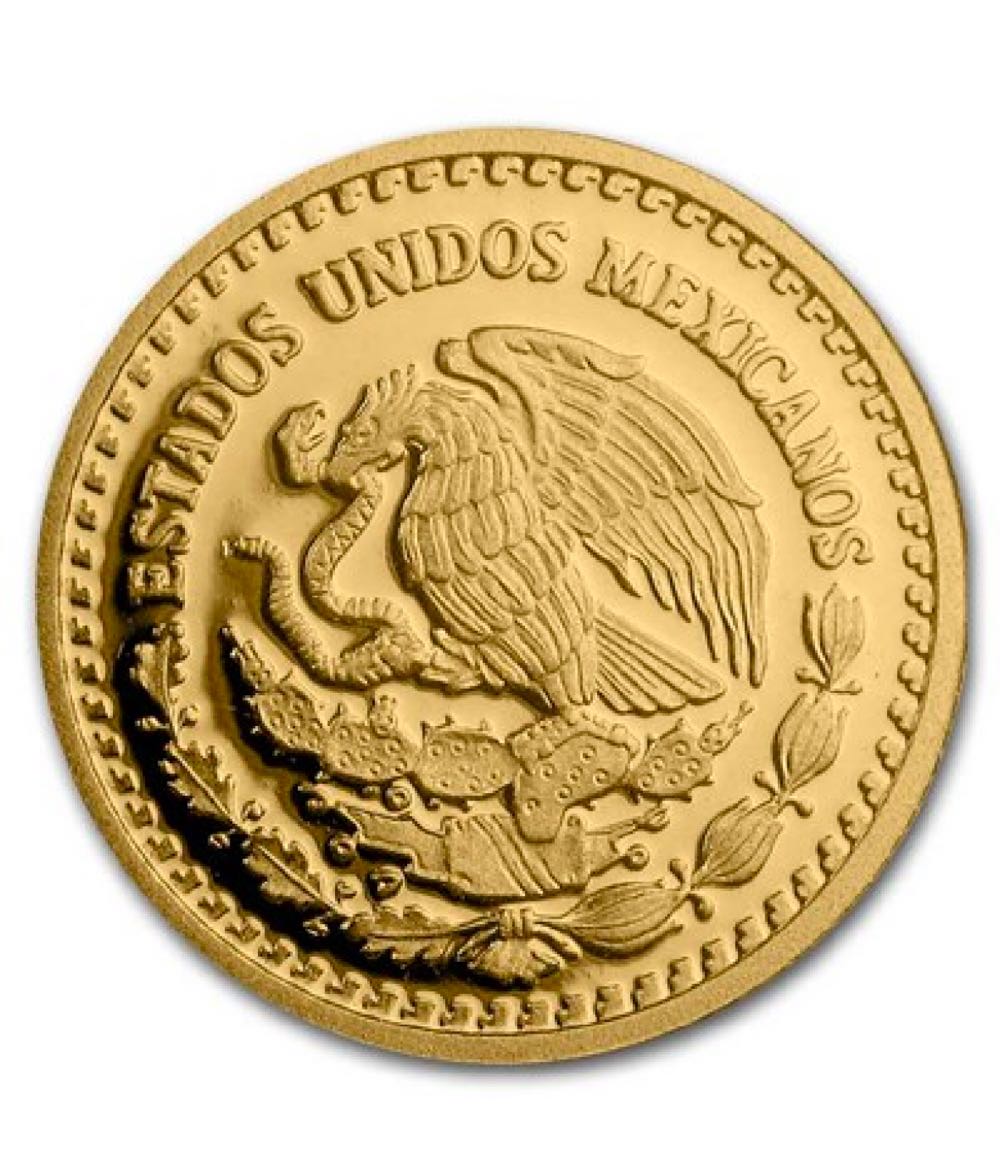 1/10 oz Proof Gold Mexican Lebertad  coin collectible - Main Image 2
