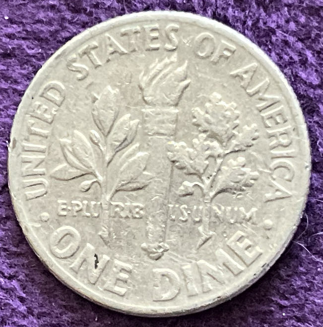 Dime 1975 Roosevelt  coin collectible - Main Image 4