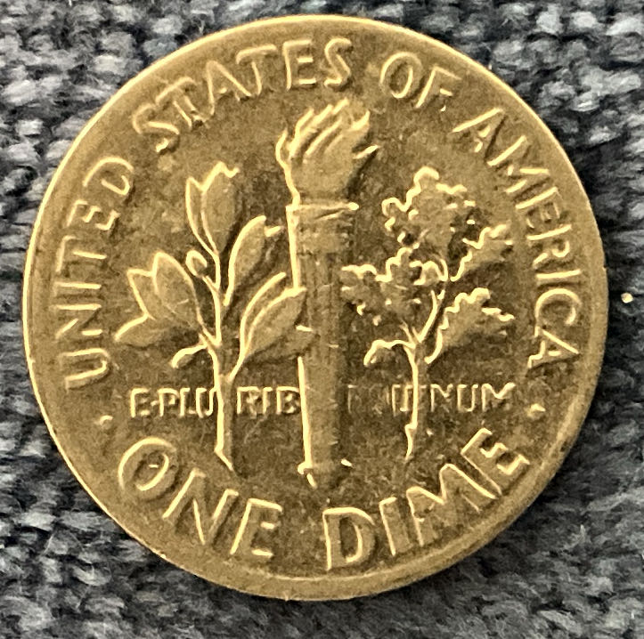 Dime 1976 Roosevelt  coin collectible - Main Image 2