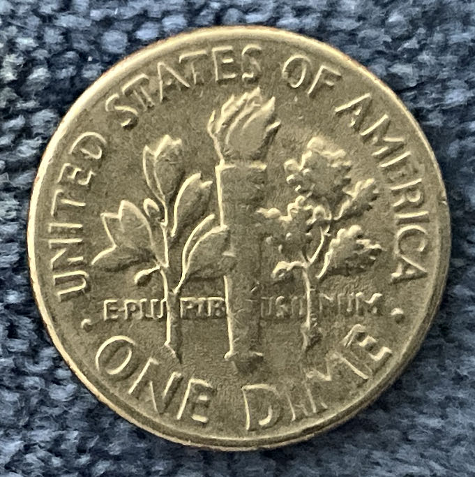 Dime 1976 D Roosevelt  coin collectible - Main Image 2