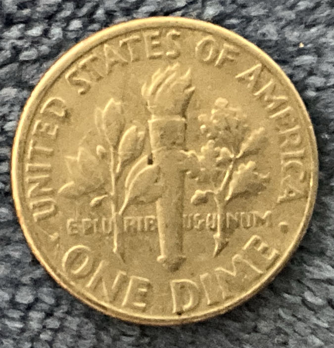 Dime 1976 D Roosevelt  coin collectible - Main Image 2