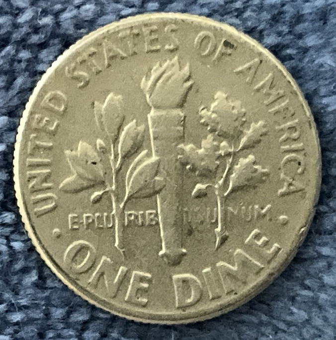 Dime 1976 D Roosevelt  coin collectible - Main Image 2