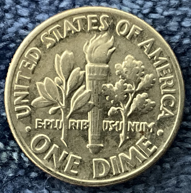 Dime 1982 D Roosevelt  coin collectible - Main Image 2