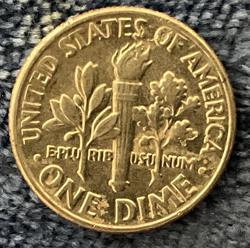 Dime 1982 D Roosevelt  coin collectible - Main Image 2