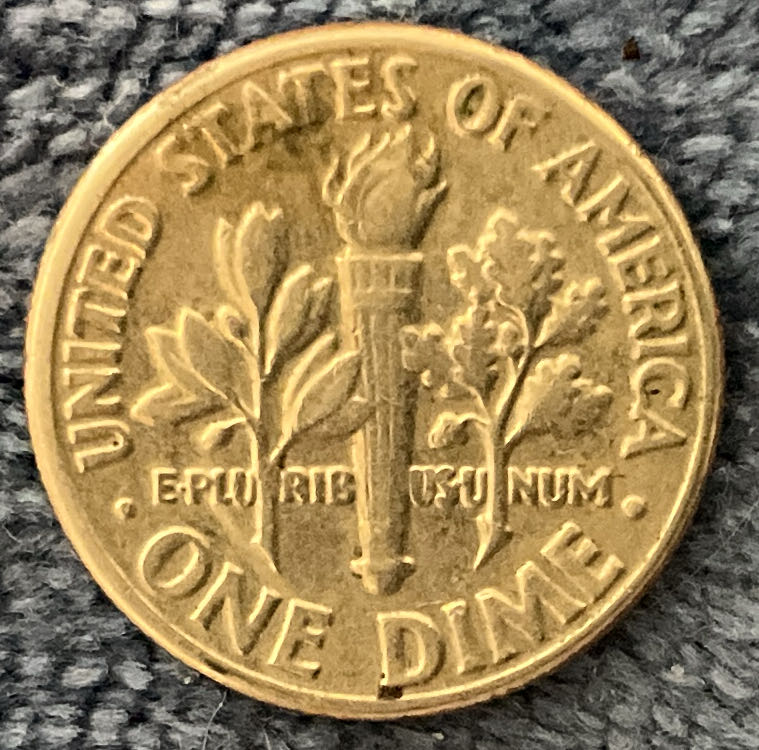 Dime 1983 D Roosevelt  coin collectible - Main Image 2