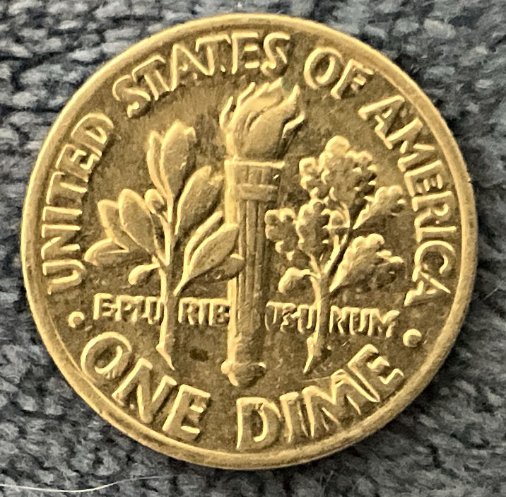 Dime 1985 P Roosevelt  coin collectible - Main Image 2