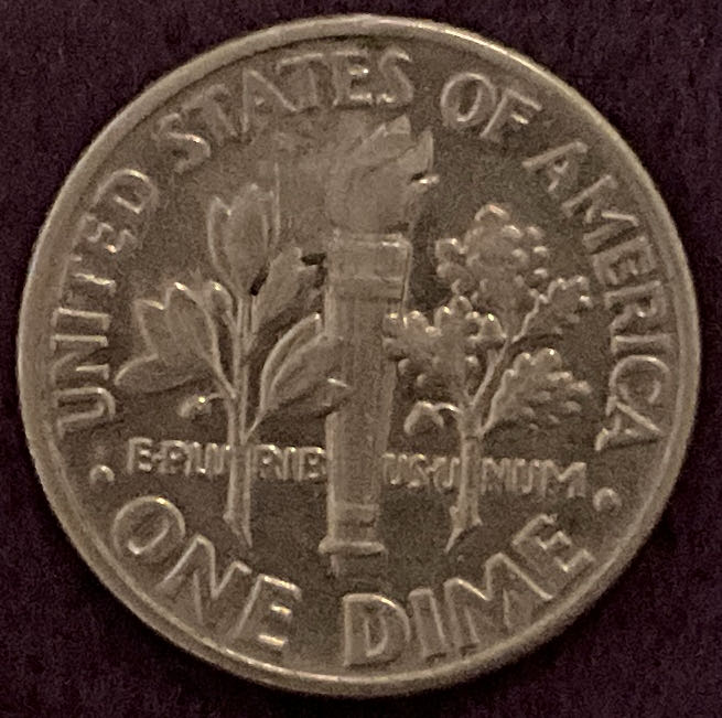 Dime 1989 D Roosevelt  coin collectible - Main Image 4