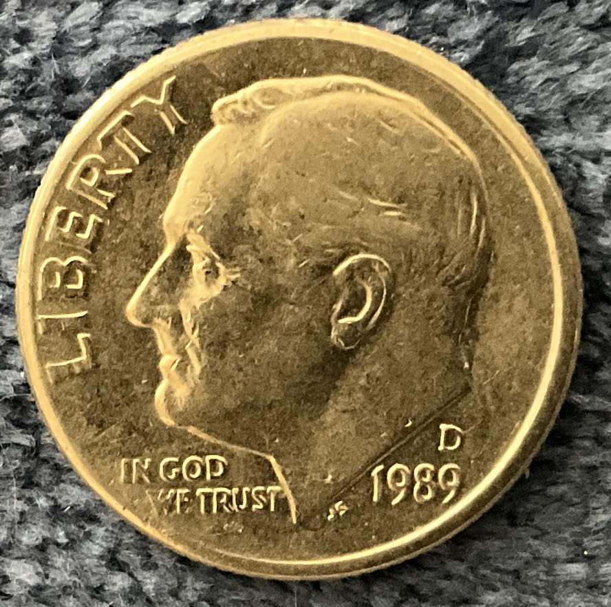 Dime 2018 D Roosevelt 18