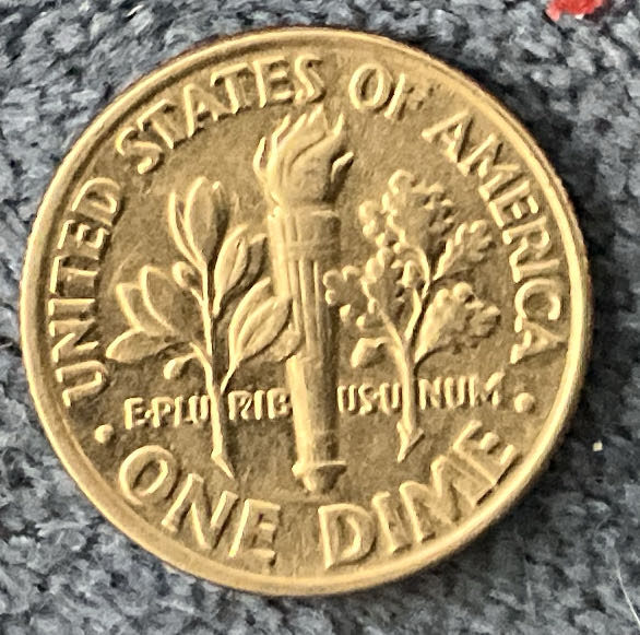 Dime 2001 D Roosevelt 3  coin collectible - Main Image 2