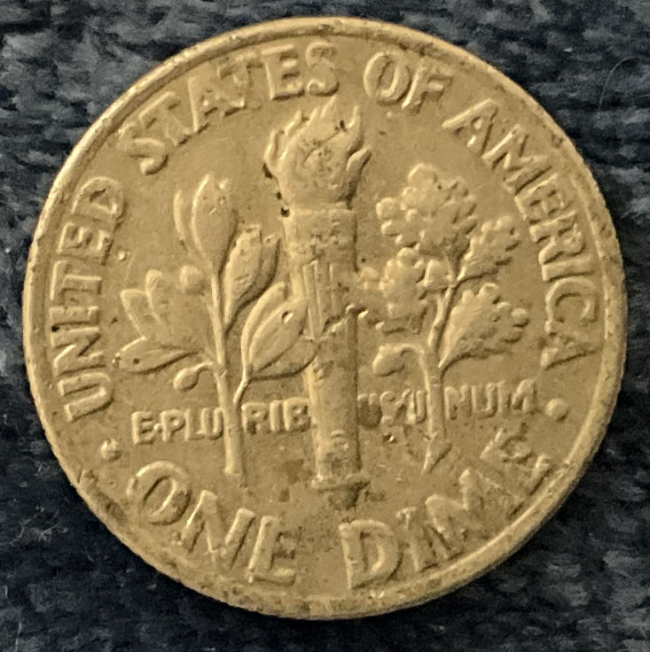 Dime 1991 Roosevelt P 1  coin collectible - Main Image 2