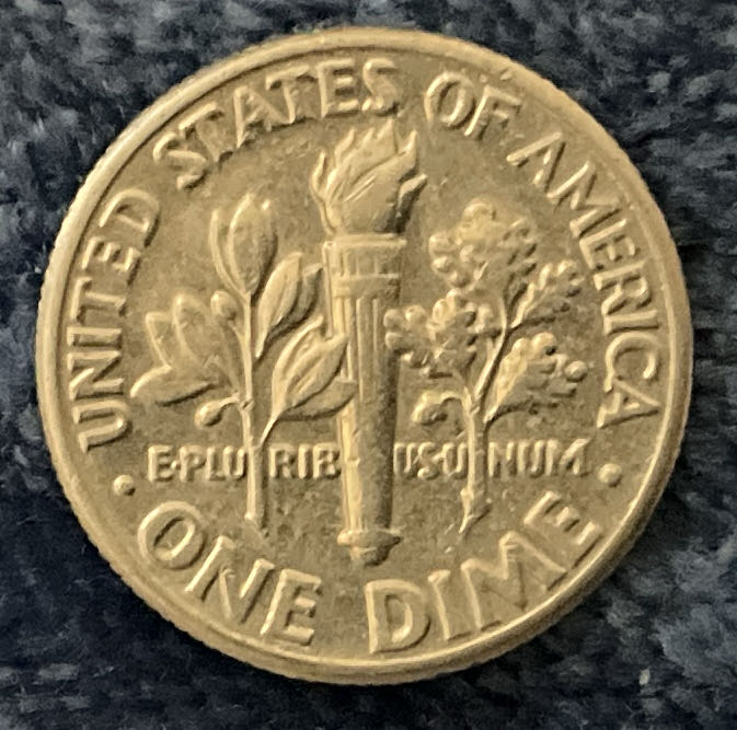 Dime 1991 Roosevelt P 3  coin collectible - Main Image 2