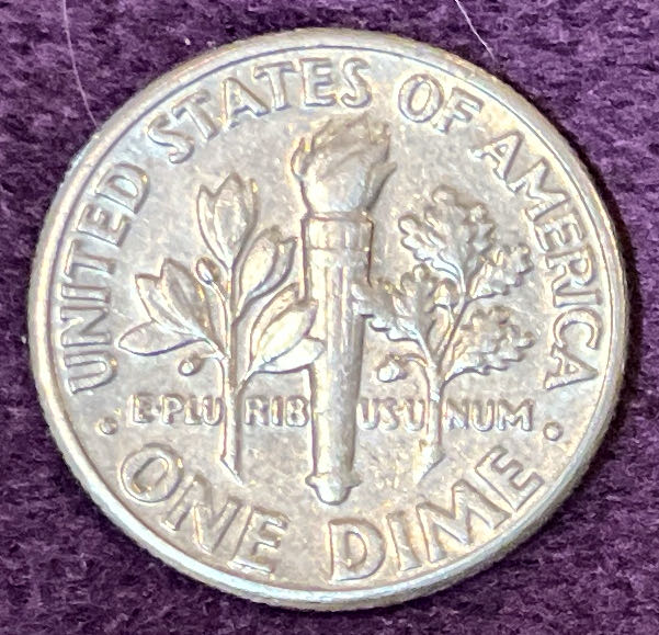 Dime 1991 Roosevelt P 3  coin collectible - Main Image 4